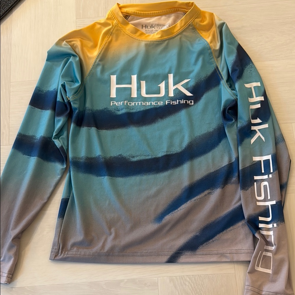 Huk Gradient Long-Sleeve Fishing Shirt